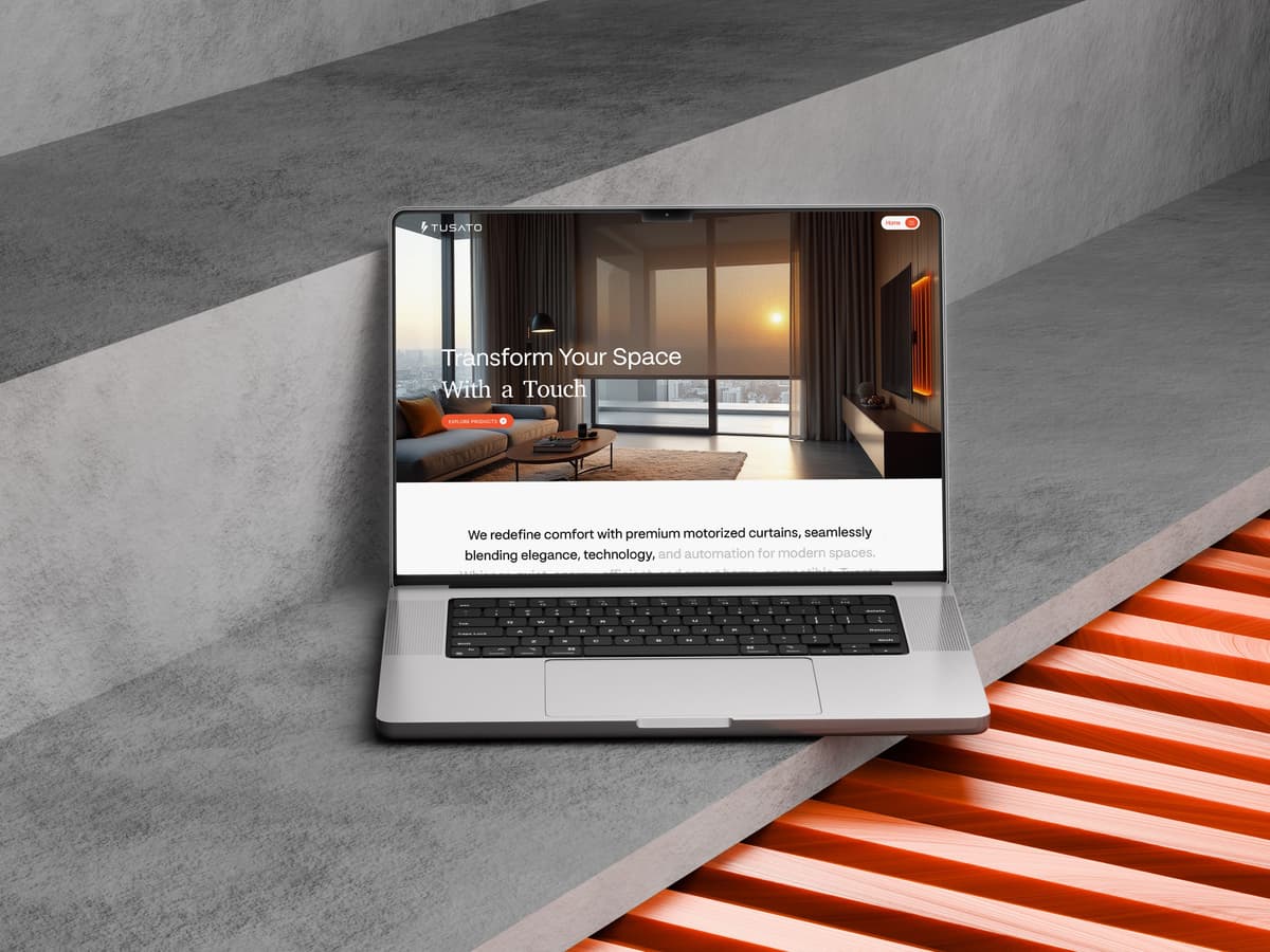 Tusato Motorized Curtains